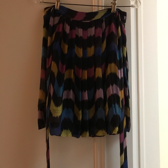 Gorman print silk wrap skirt AUS 10/ US size 6 - Picture 7 of 9